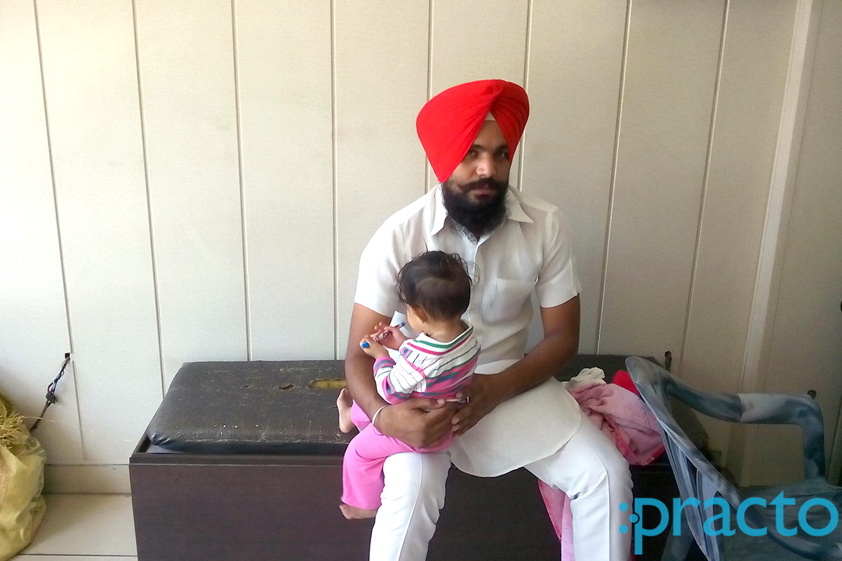 Waiting Area at Dr. Manjit Clinic Ganesh Nagar Ludhiana