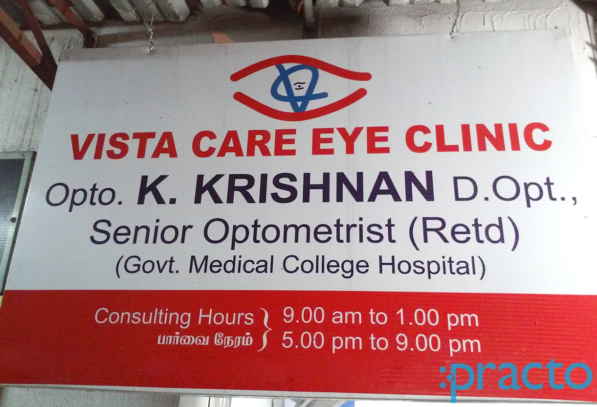 Vista Eye Care Clinic Singanallur Coimbatore