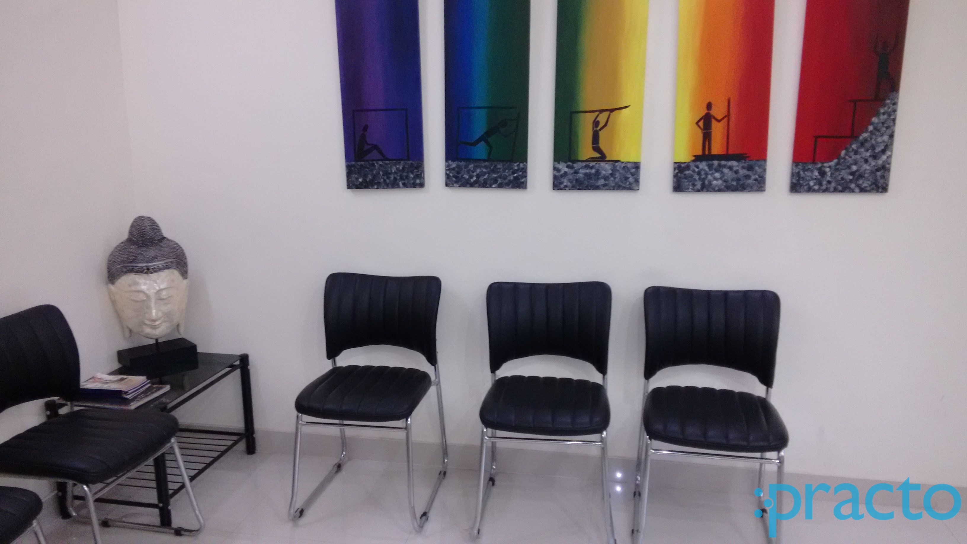 Waiting Area at Impressions Dental Care Vishrantwadi Pune