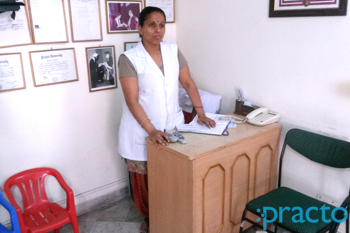 Reception at Paik Clinics Sector-43 Chandigarh