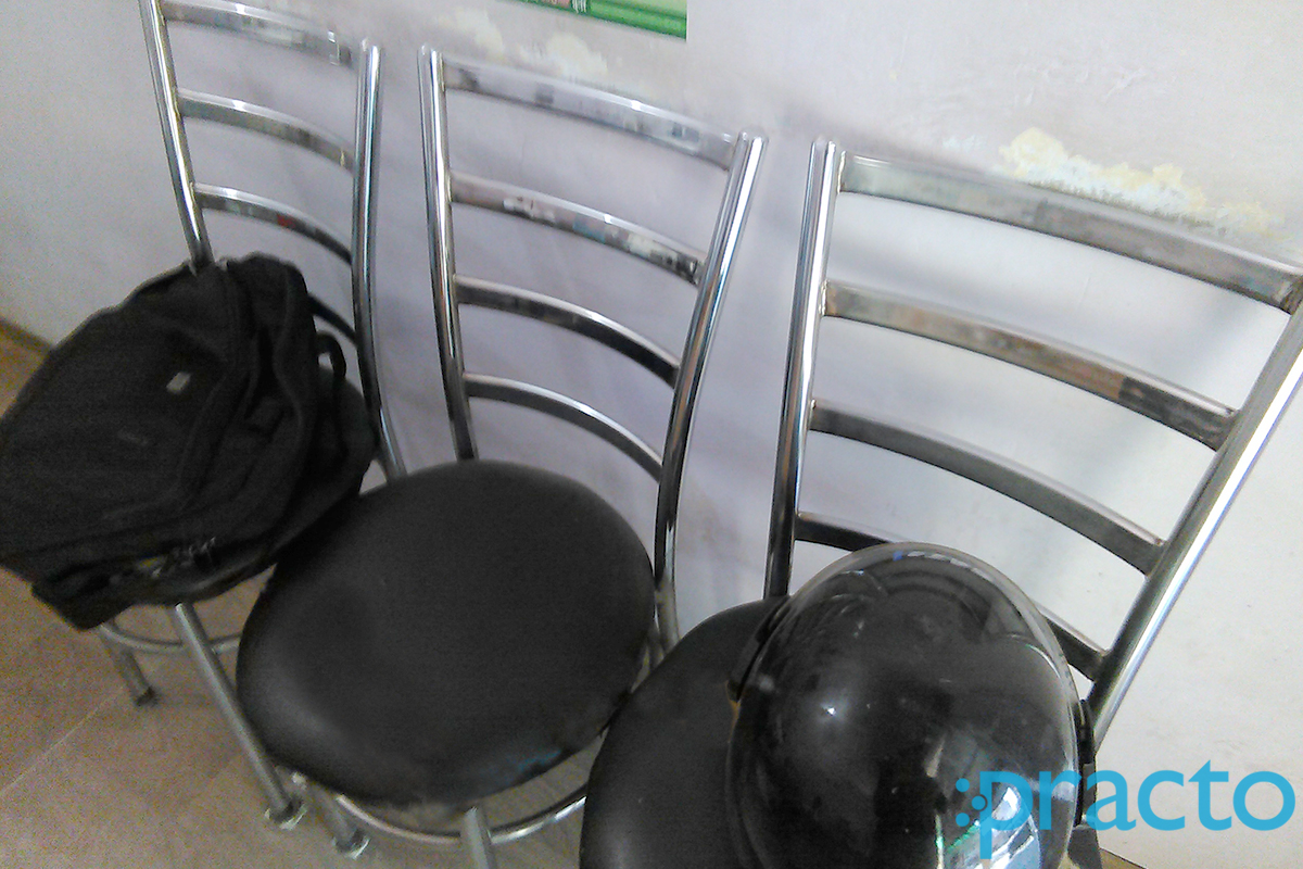 Waiting Area at Smile Dental Clinic Sindhora Varanasi