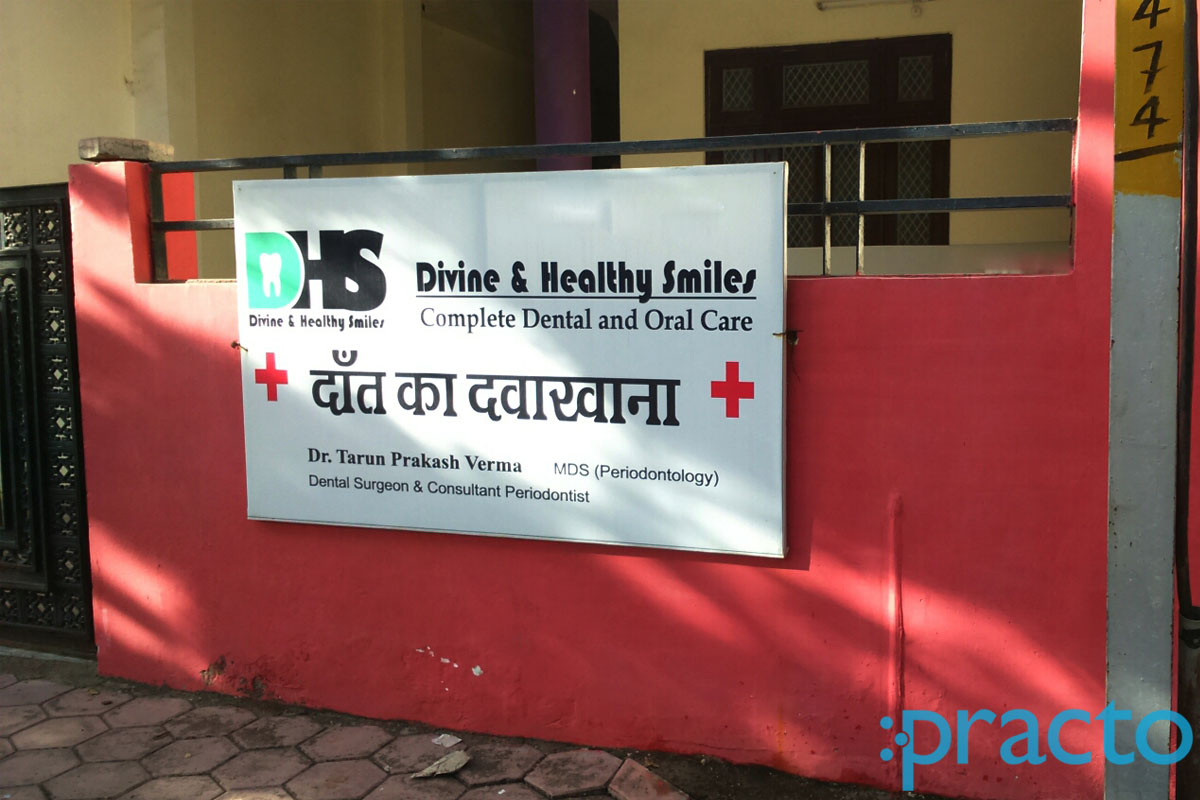 Entrance at Divine & Healthy Smiles Scheme No 54 Indore