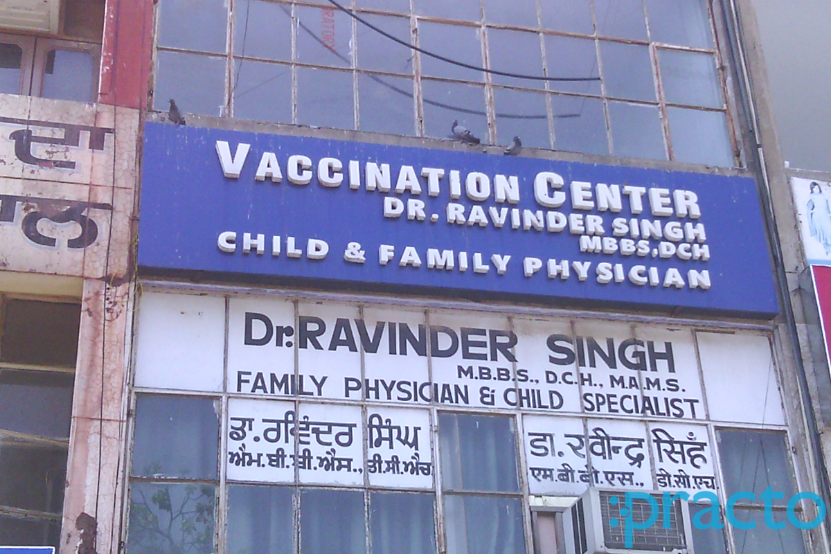 Entrance at Vaccination Center Sector 64 Mohali
