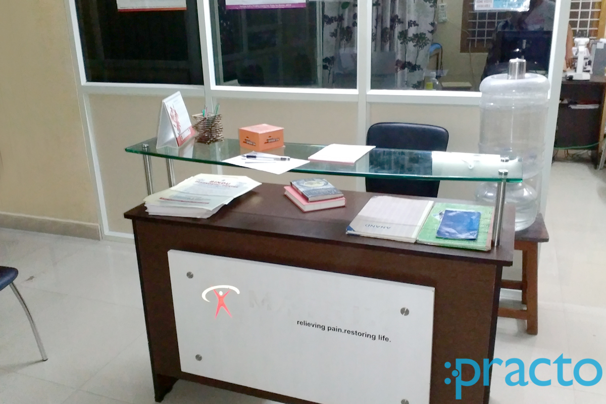 Reception at Sri Venkateshwara Physiotherapy Clinic Nacharam Hyderabad