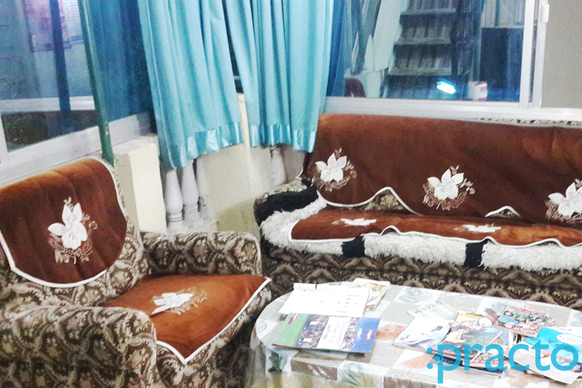 Waiting Area at Dental Hospital Tilak Nagar Indore