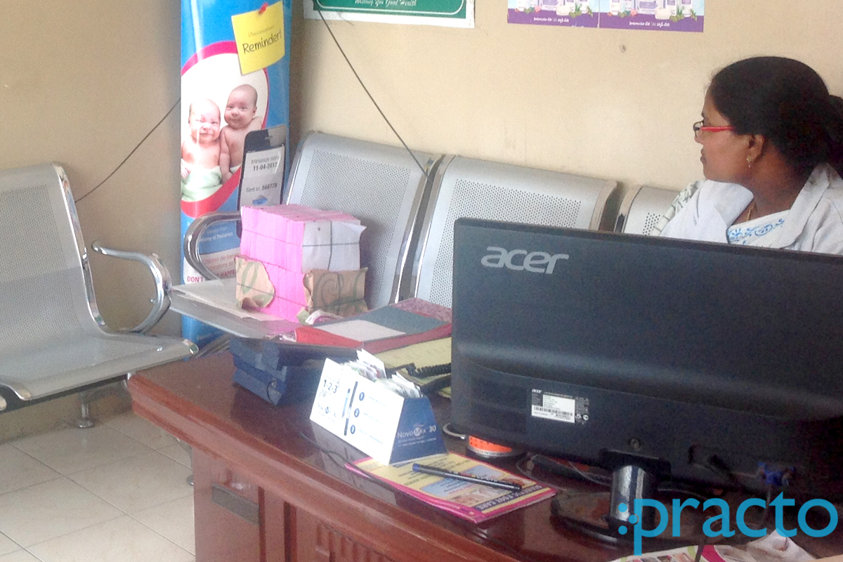 Reception at Neo Care Poly Clinic Charminar Hyderabad