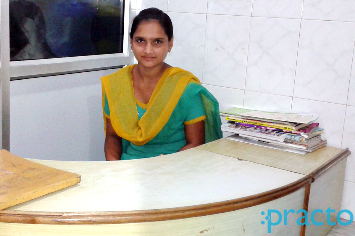 Reception at Gayatri Clinic Waghodia Road Vadodara