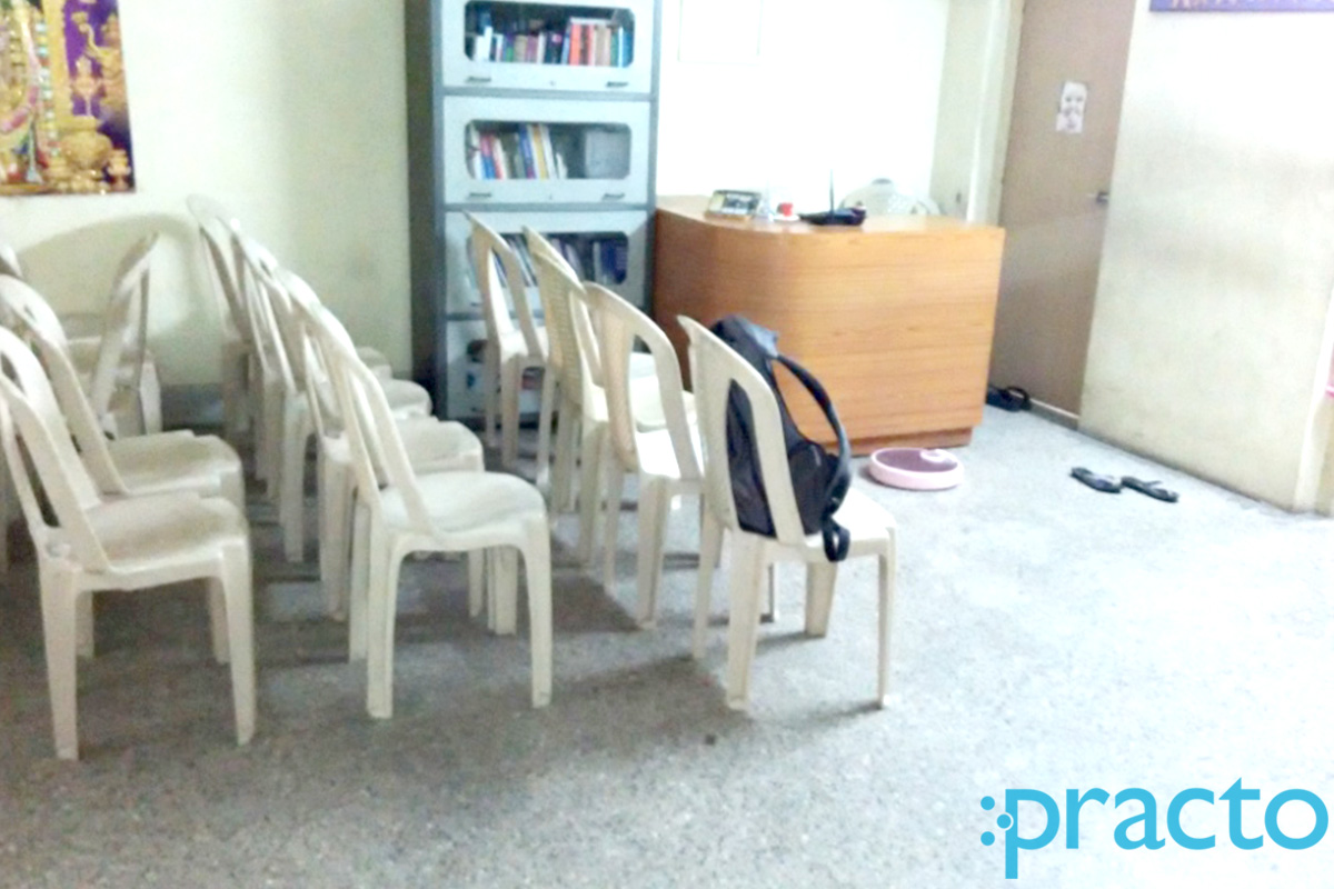 Waiting Area at Dr. P A ramani Dwarakanagar Visakhapatnam