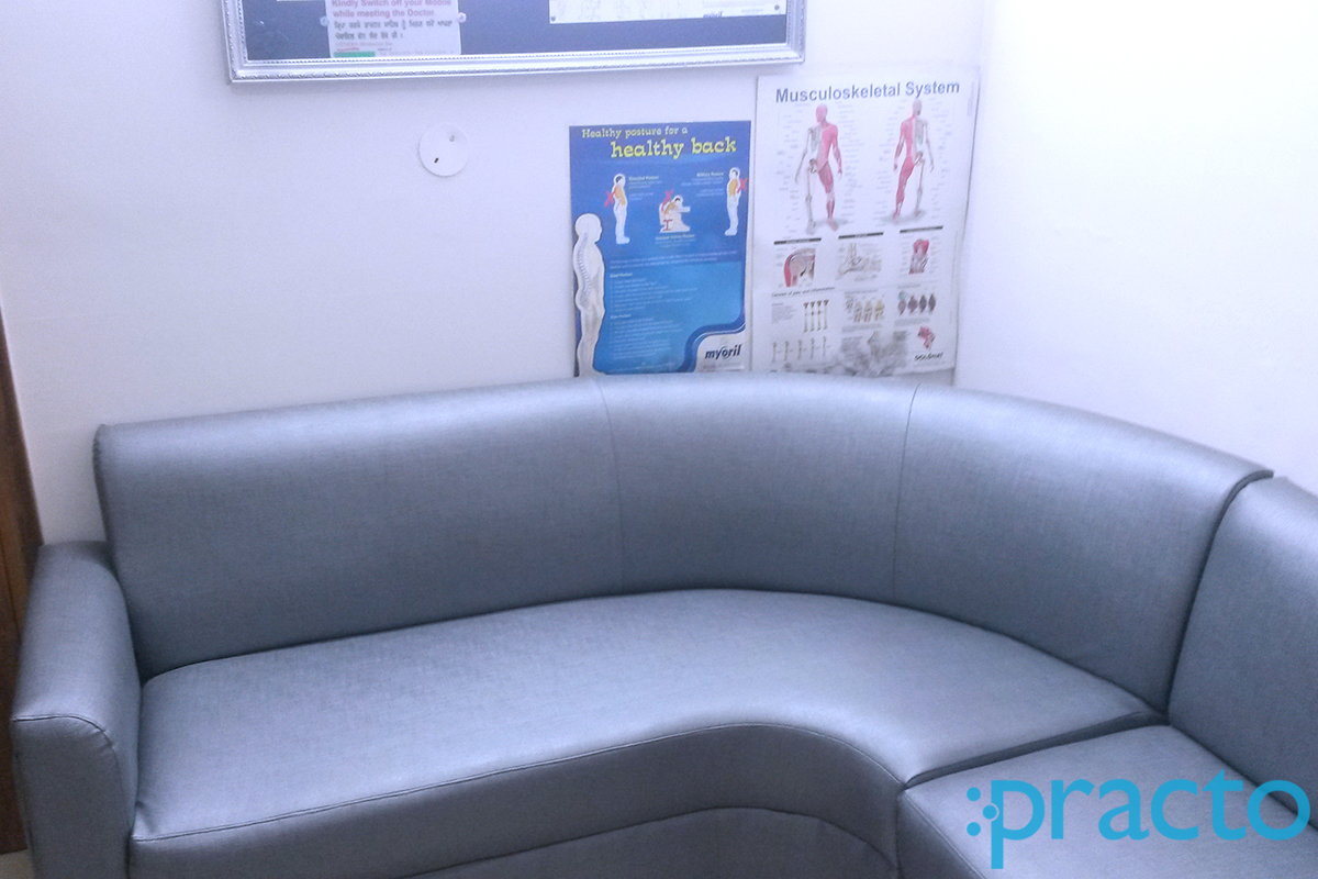 Waiting Area at Nivedita Orthopaedic Clinic Sector-38 Chandigarh