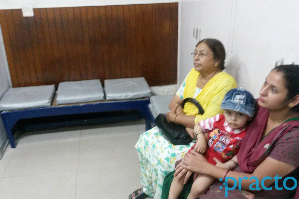 Waiting Area at Child Care Clinic Sector 37 C Chandigarh
