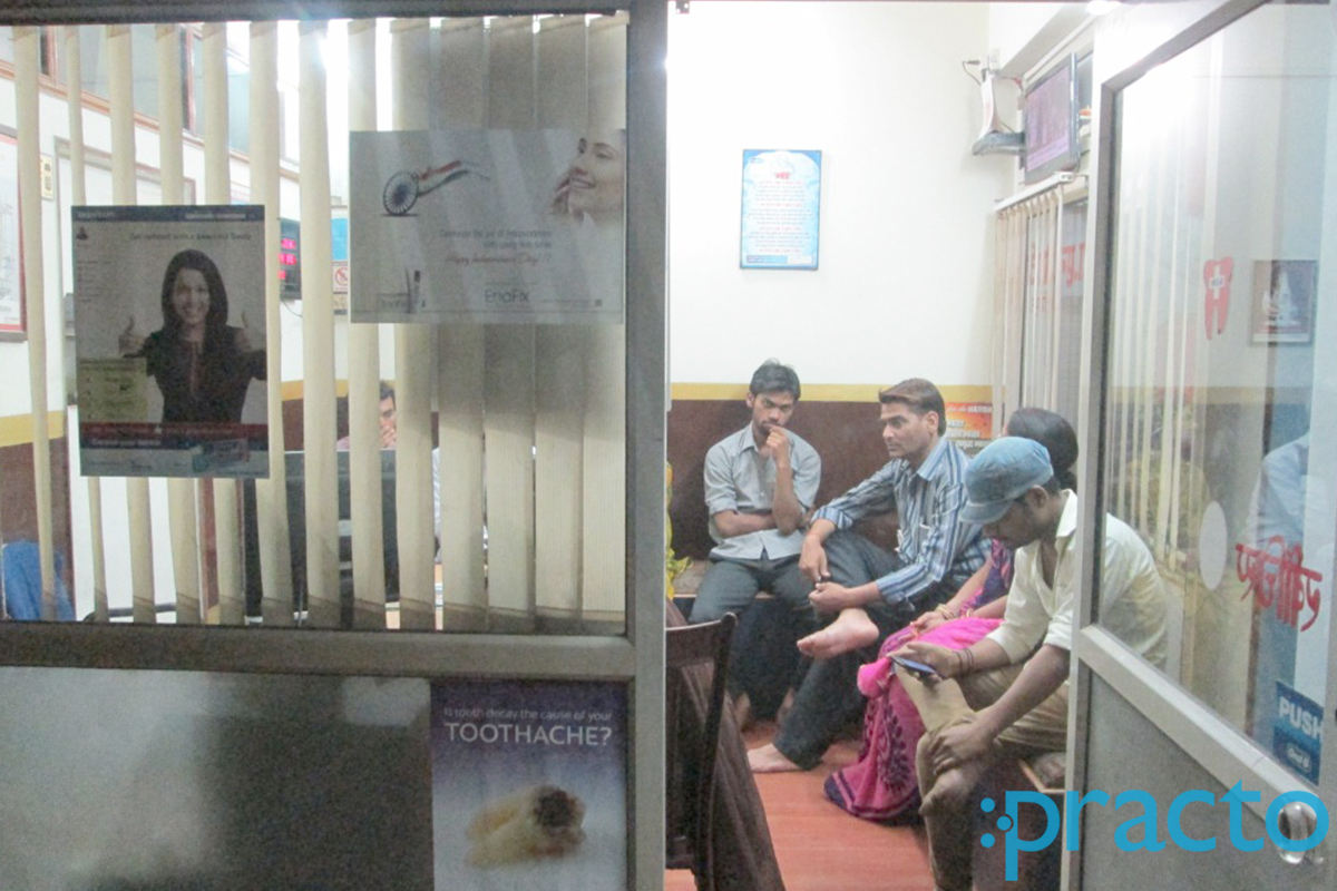 Waiting Area at Dental Care Clinic Mamfordganj Allahabad