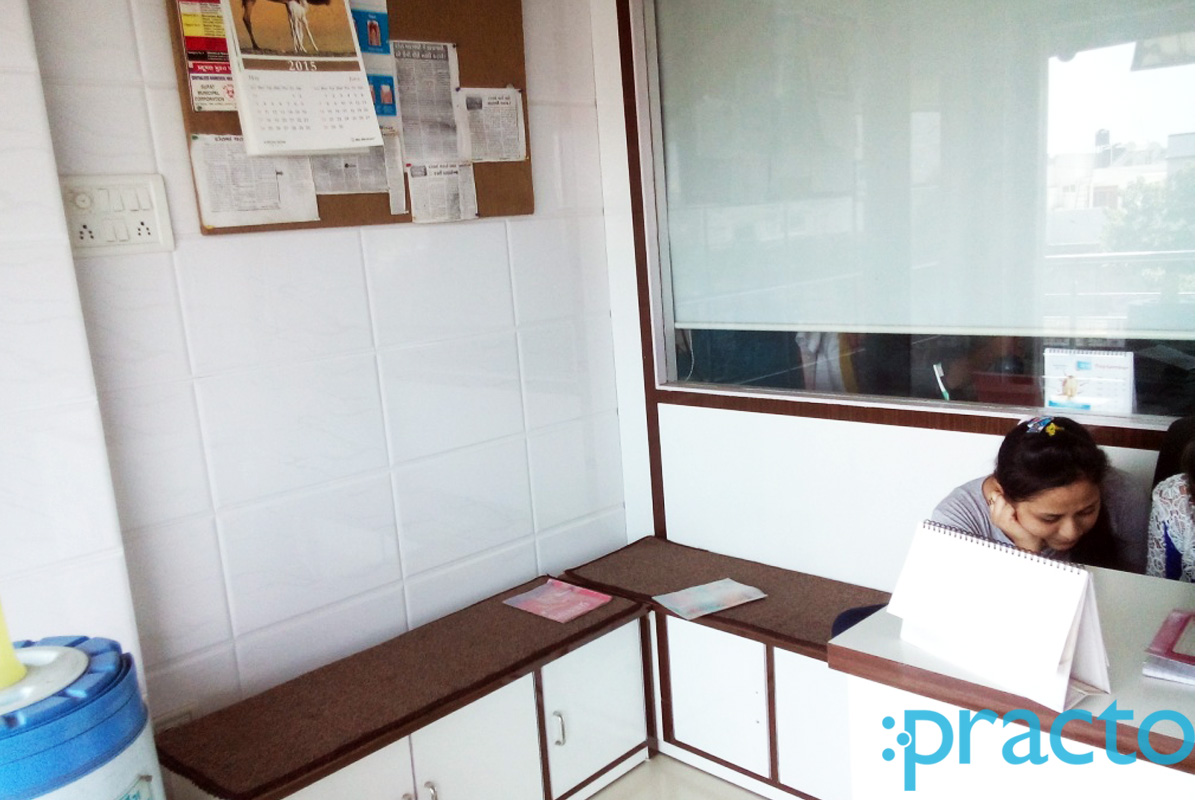 Waiting Area at Sakariya Dental Clinic Varachha Road Surat