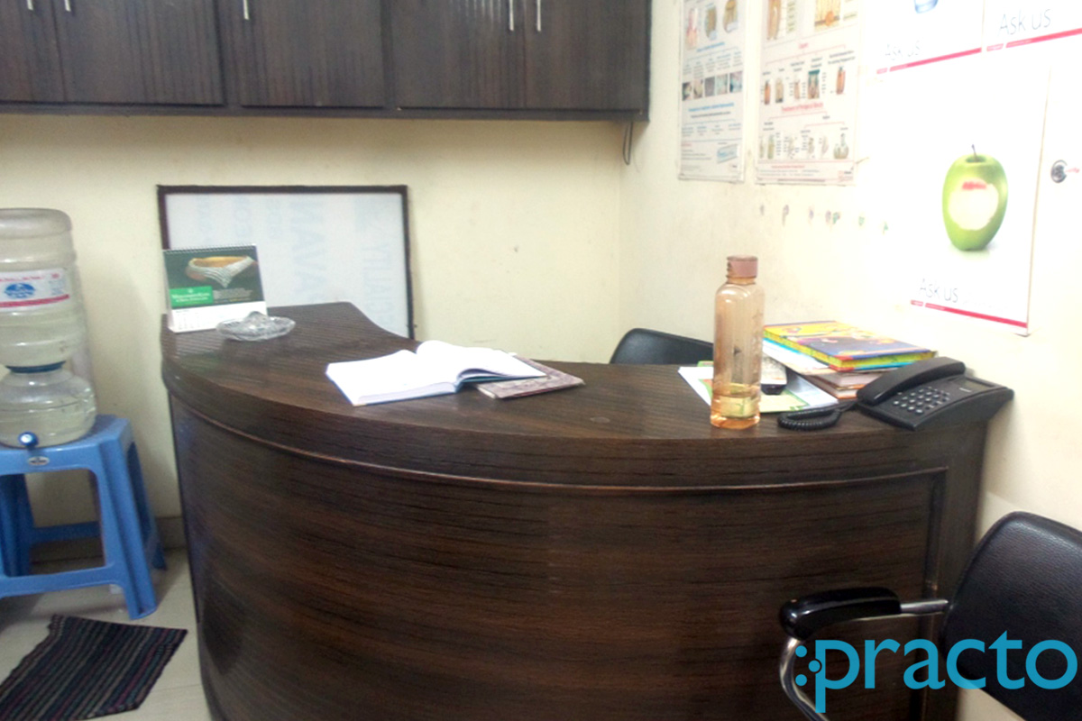 Reception at AnuSri Speciality Dental Clinic Maharani Peta Visakhapatnam