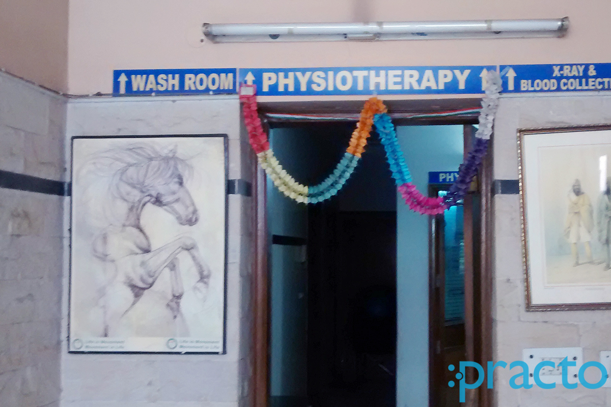 Entrance at The Bone & Joint Clinic Paschim Vihar Delhi