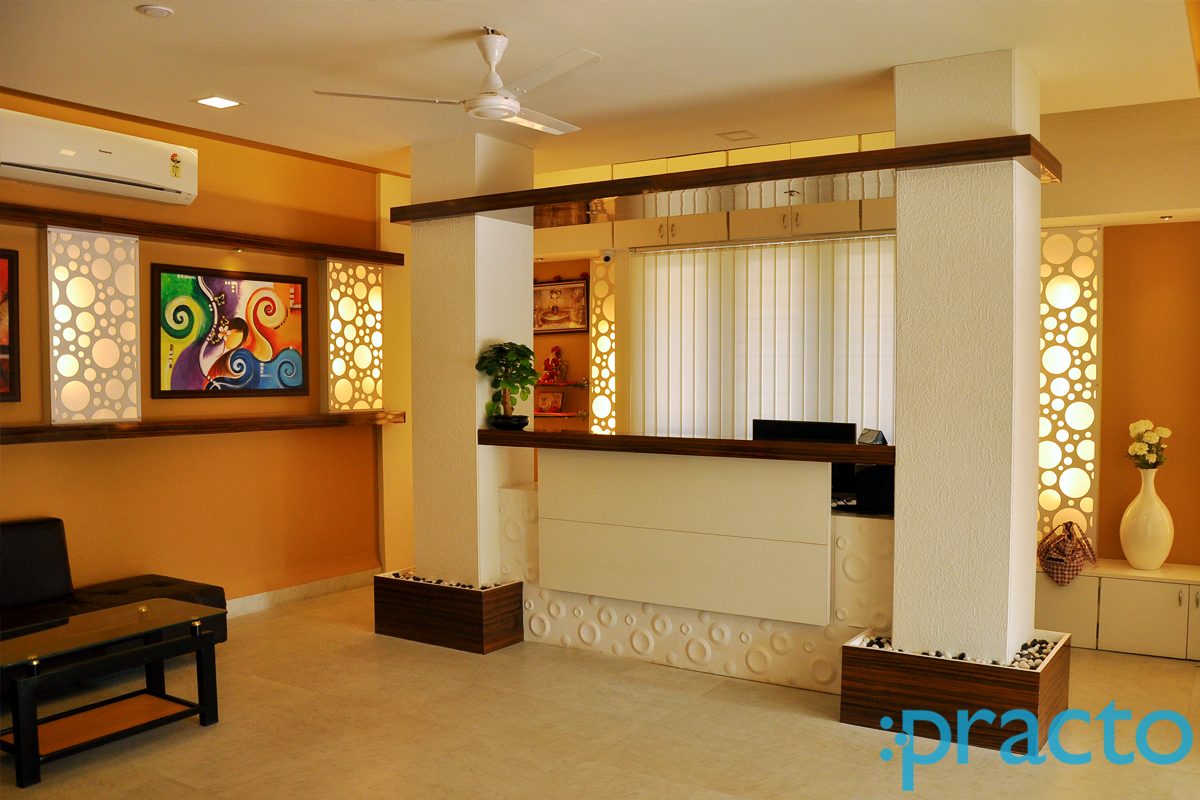 Reception at Refine Skin Clinic  Indore Tukoganj Indore