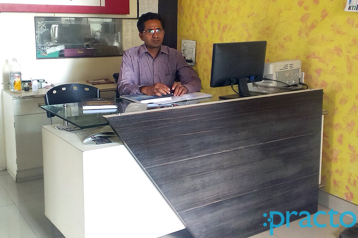 Reception at Atharva Diagnostics Gaikwad Nagar Nashik