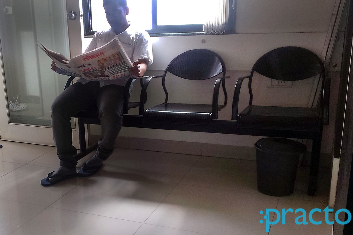 Waiting Area at Atharva Diagnostics Gaikwad Nagar Nashik