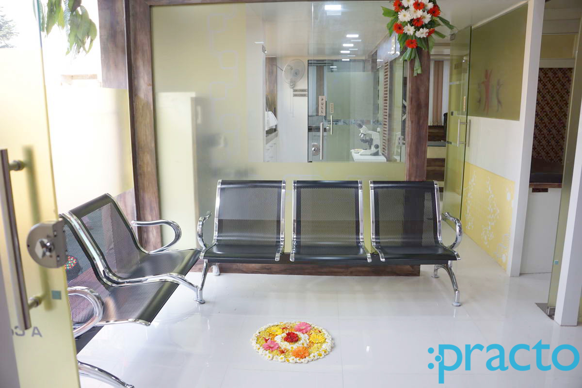 Waiting Area at Dr.Pawar Swasthya Dignostics Nashik Road Nashik