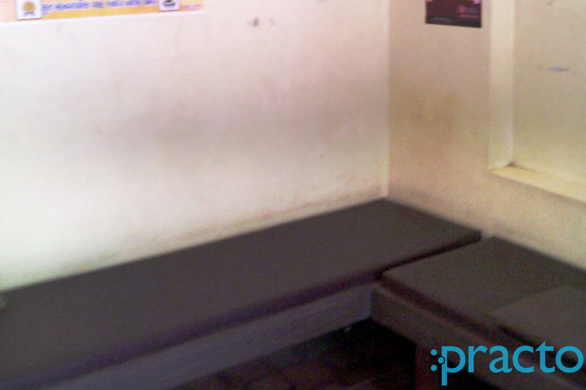 Waiting Area at Mangukiya Clinic Sarthana Jakatnaka Surat