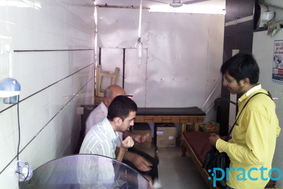 Waiting Area at Bapa Sitaram Clinic Godadara Surat