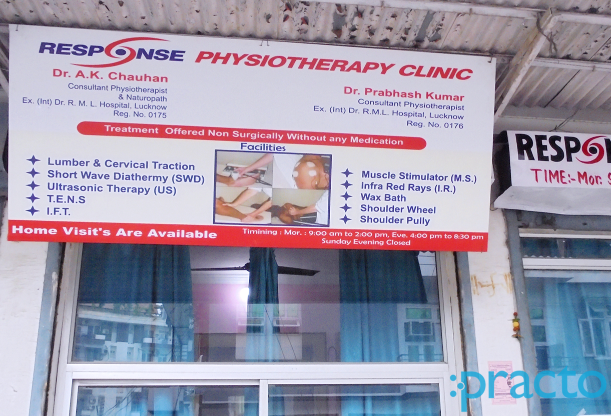 Entrance at Response Physiotherapy Vikas Nagar Lucknow