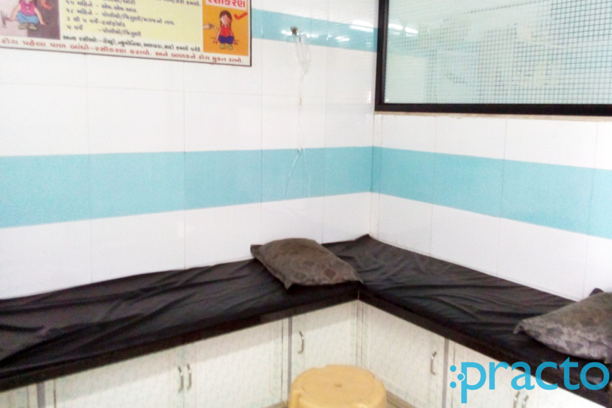 Waiting Area at Soham Clinic Nana Varachha Surat
