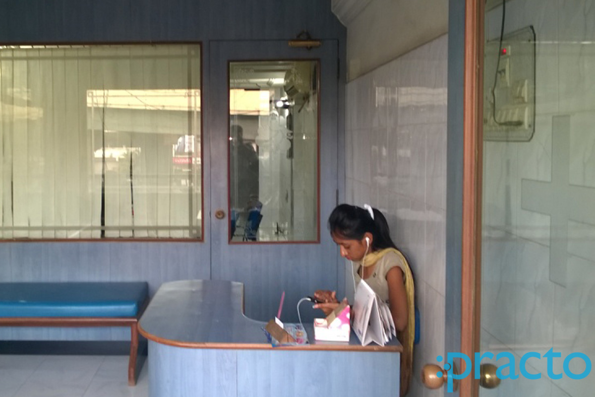 Entrance at Gajera Dental Clinic Varachha Road Surat