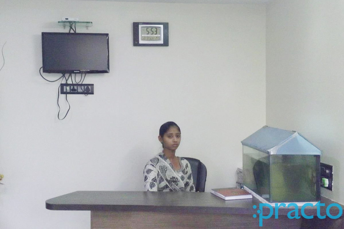 Reception at Paradise Dental Care Adajan Dn Surat