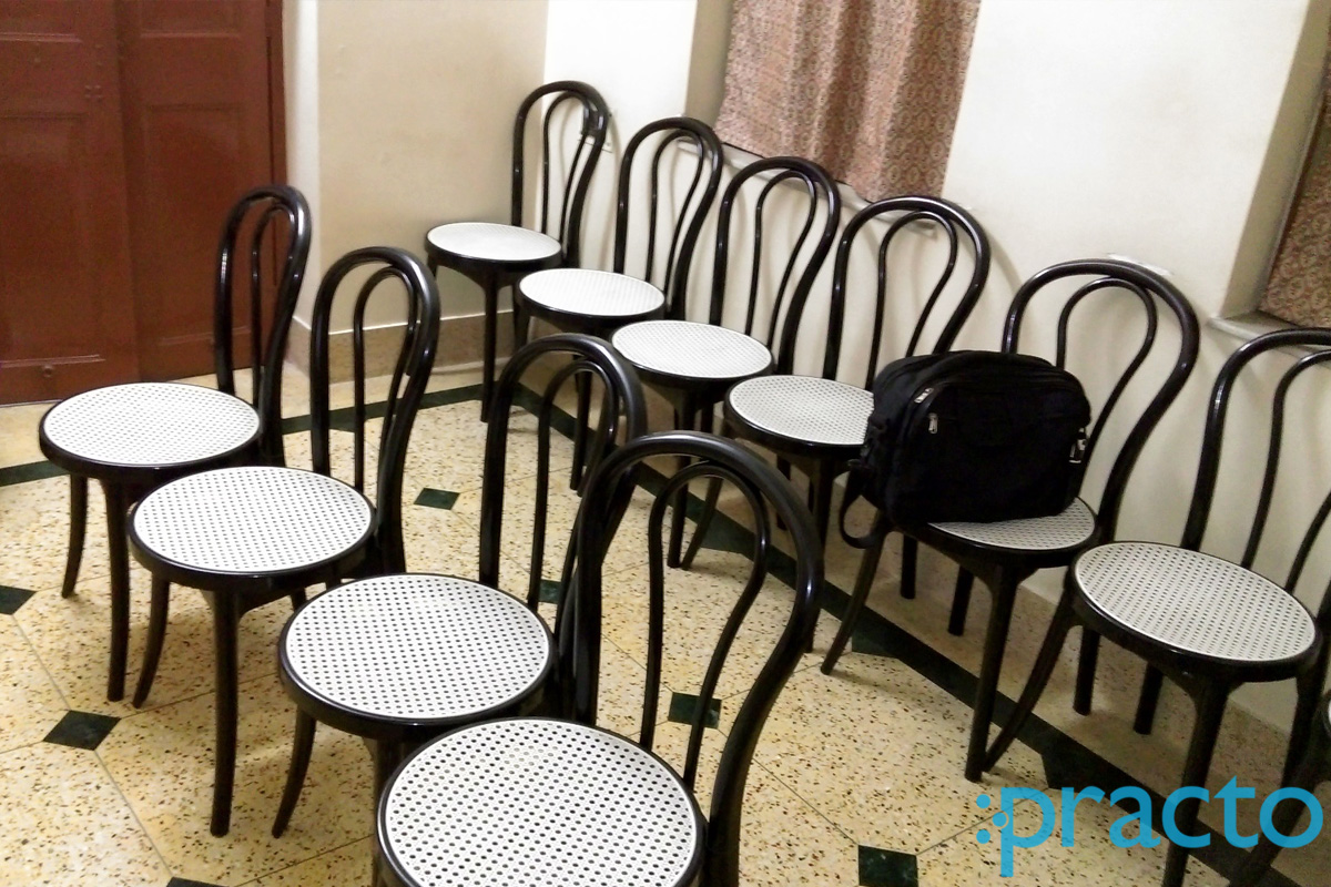 Waiting Area at Dr. Sagarika Mukherjee's Clinic Lake Town Kolkata