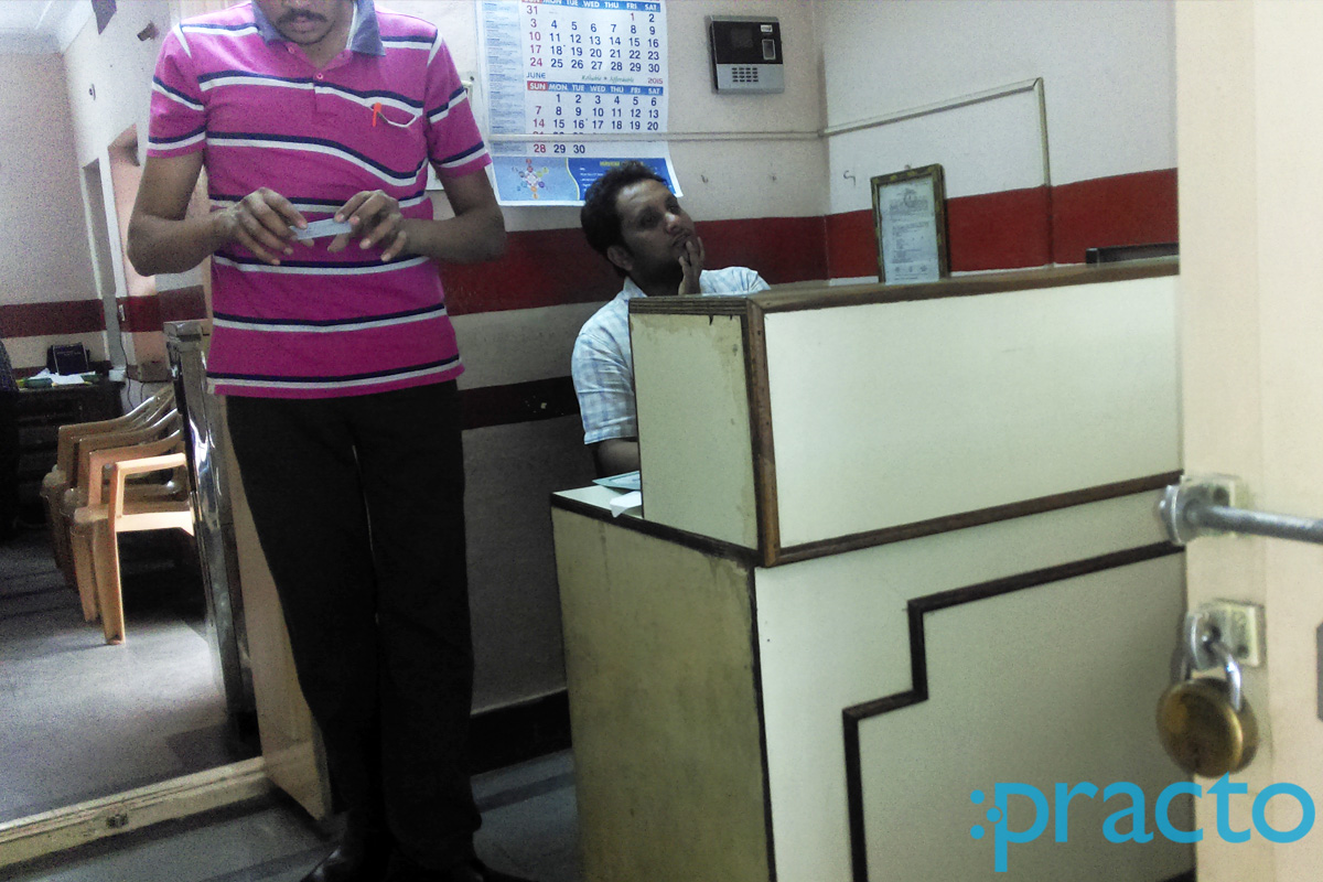 Reception at Tapadia Diagnostic Centre Warasiguda Hyderabad