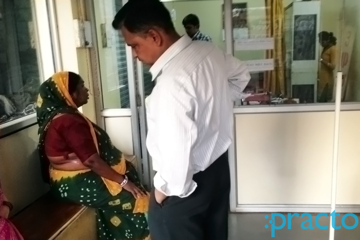Waiting Area at Niramay Sarvajanik Clinic Baranpura Vadodara