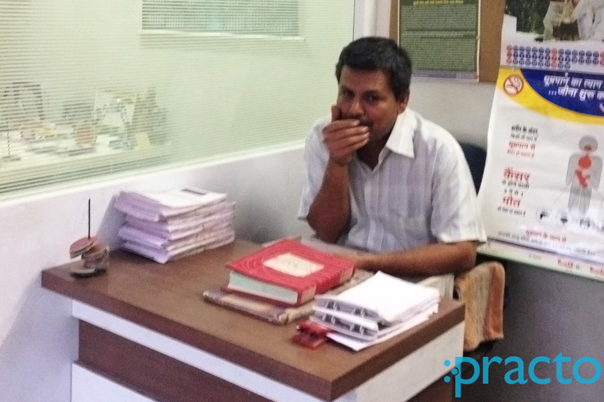Reception at Shreeji Clinic Karelibaug Vadodara