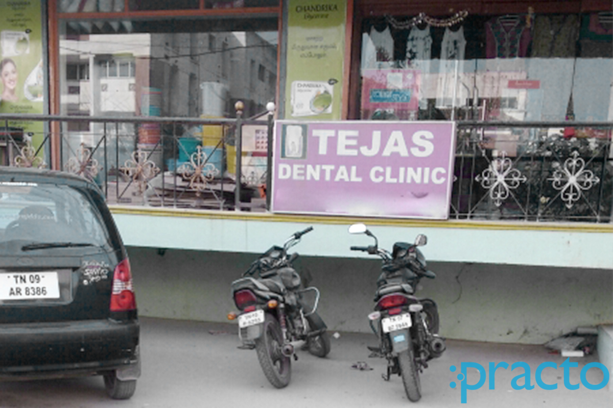 Entrance at Tejas Dental Clinic Thoraipakkam Chennai