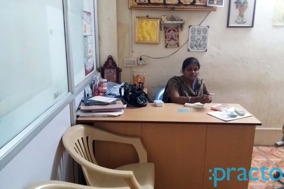 Reception at Thilaga Dental Clinic Ashok Nagar Chennai