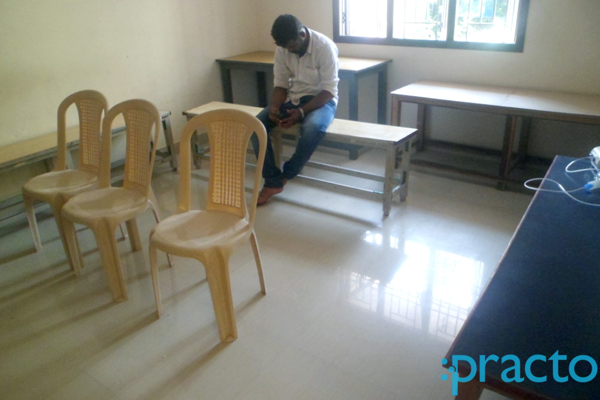 Waiting Area at Alamelu Hospital Tharamani Chennai