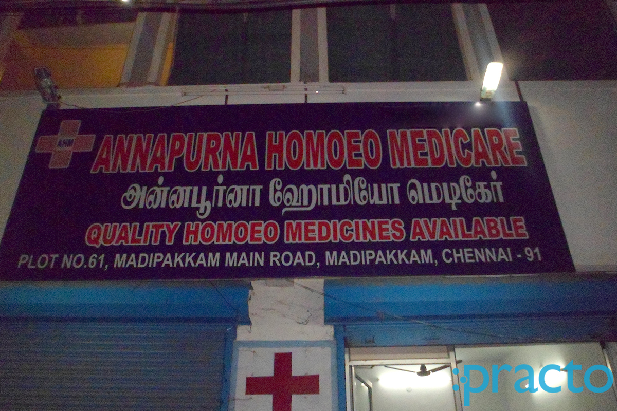 Annapurna Homoeo Medicare Madipakkam Chennai