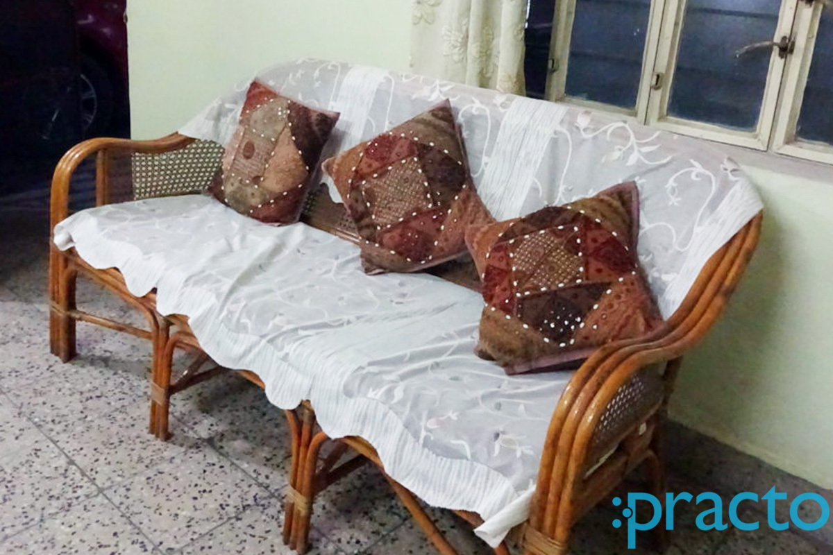 Waiting Area at Vashisth Homeo Clinic Mansarovar Jaipur