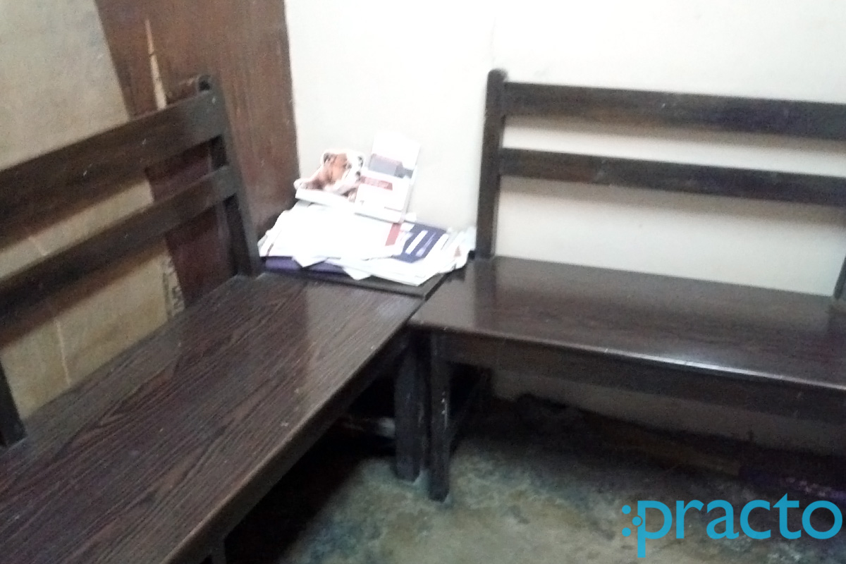 Waiting Area at Dr. Subrata Mukherjee's Clinic New Alipore Kolkata