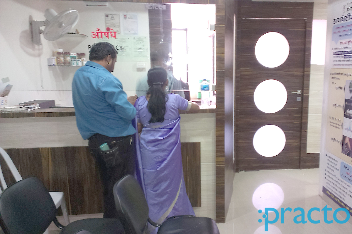 Reception at Dr. Buva's Hormocare Clinic Govind Nagar Nashik