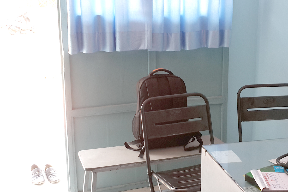 Waiting Area at Prathamesh Clinic Pathardi Nashik