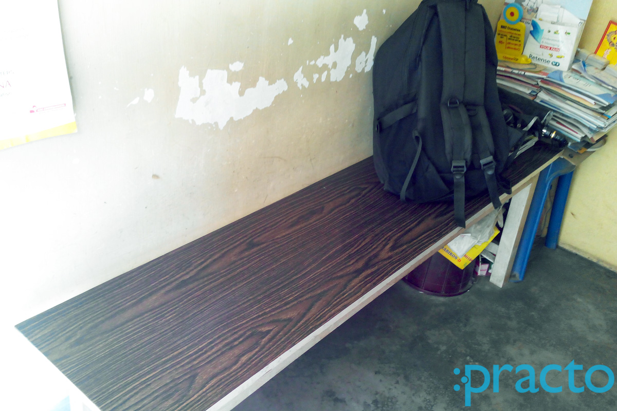 Waiting Area at Dr. Lahiri's Clinic Parnasree Pally Kolkata