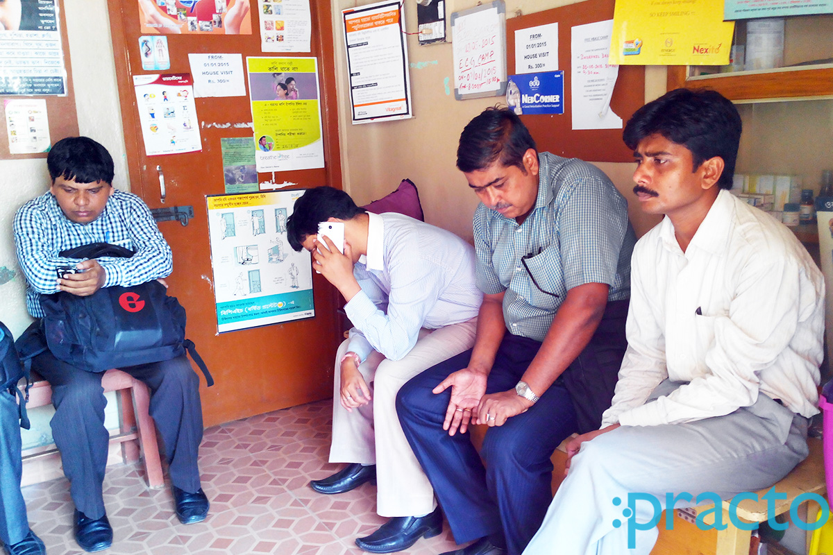 Waiting Area at Dr. Indranil Das Behala Kolkata