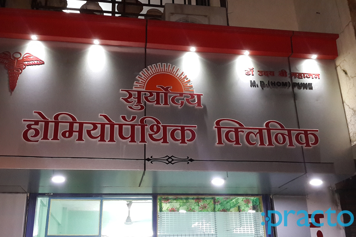 Entrance at Suryoday Homoeopathic Clinic Pawan Nagar Nashik