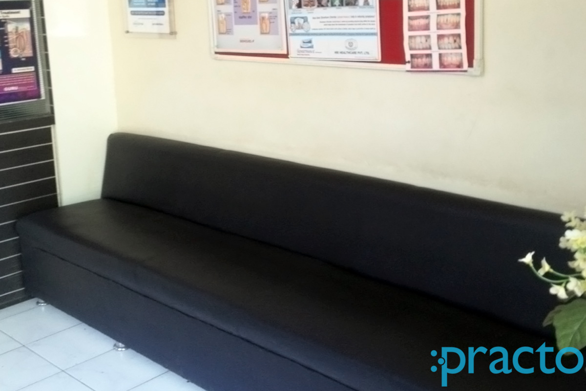Waiting Area at Guru Dental Clinic Gandhi Nagar Nashik