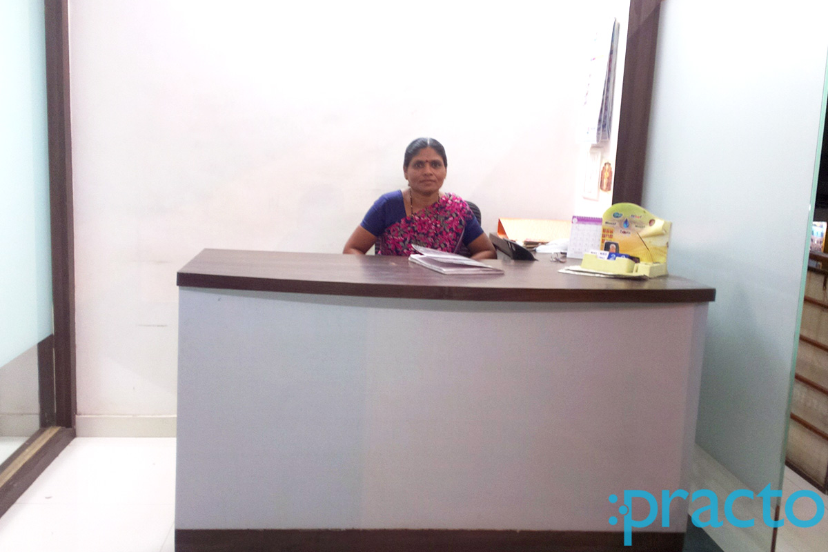 Reception at Aaradhya Eye Care Cidco Colony Nashik