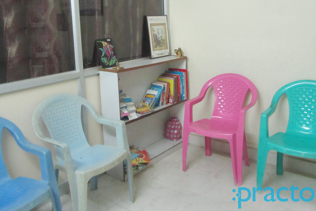 Waiting Area at MNL Sai Dental Care Saligramam Chennai