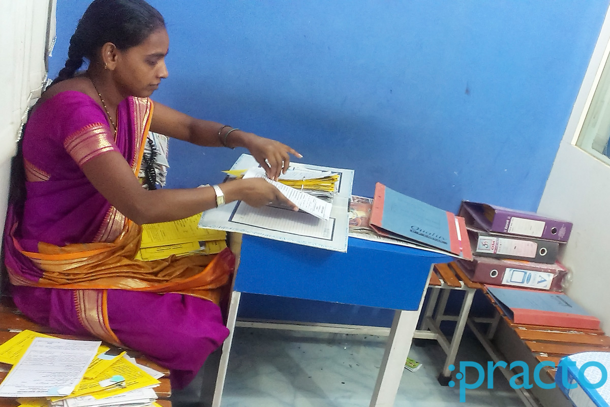 Reception at Dr. Swapnil Marathe Dental Clinic Nashik Road Nashik