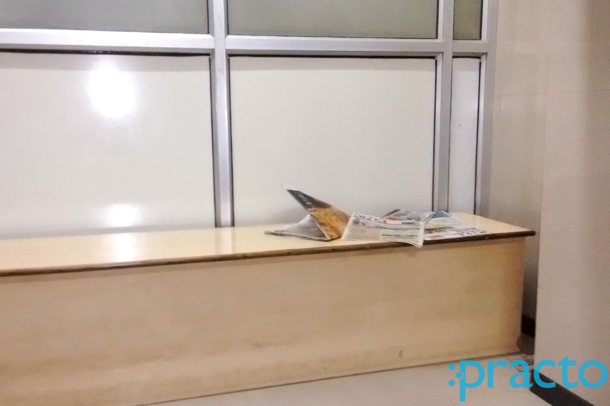 Waiting Area at Navkar clinic Gandhi-upnagar Nashik