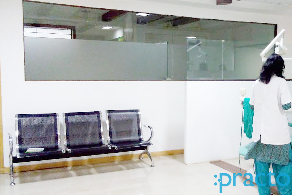 Waiting Area at Shine N Smile Dental Hospital Attapur Hyderabad