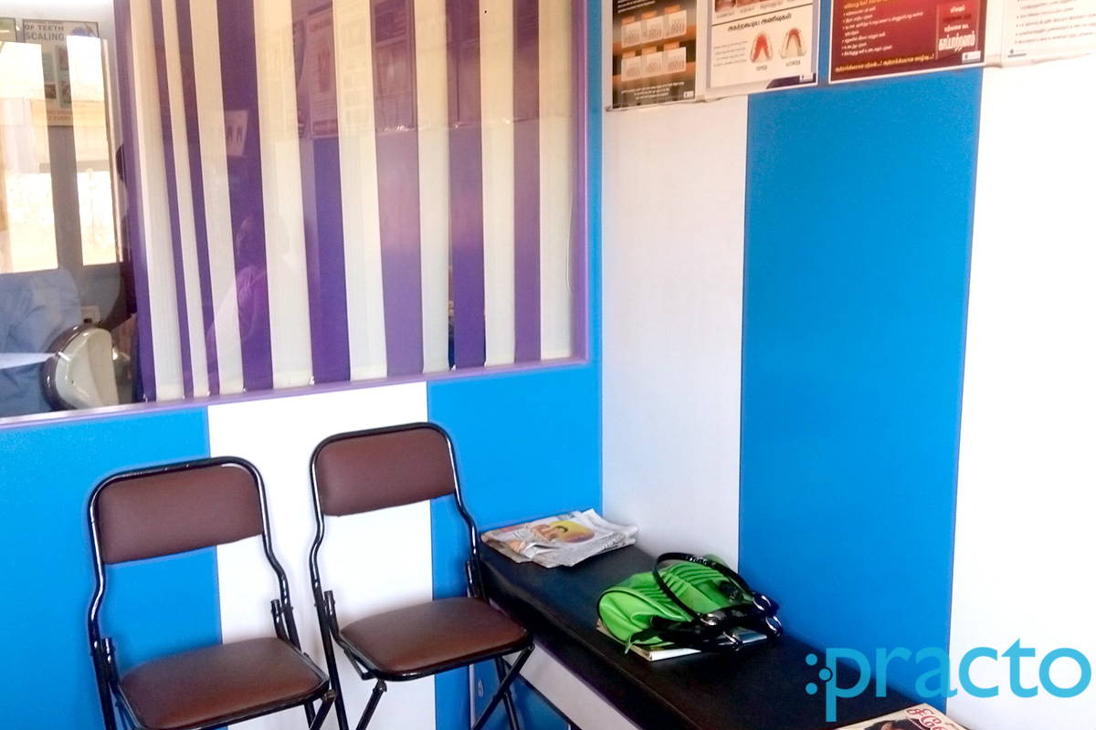 Waiting Area at Iman Multispeciality Dental Hospital Vyasarpadi Chennai